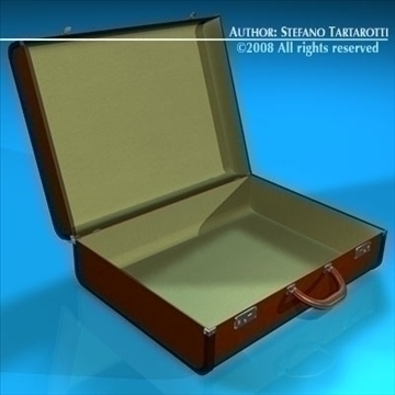 suitcase collection 3d model 3ds dxf c4d obj 86636