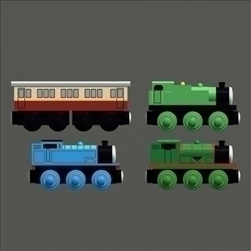 toy train pack 01 3d model max 81780