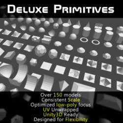 deluxe primitives 3d model obj 157463