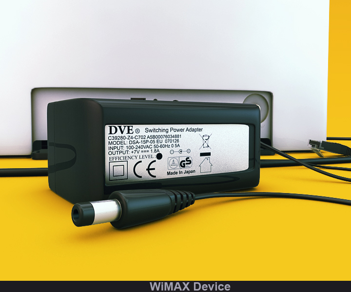 wimax device 3d model 3ds max fbx obj 117233