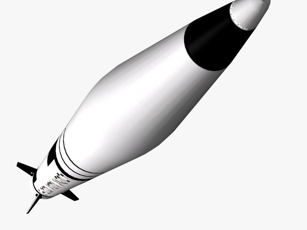 condor i-aiii/alacran missile 3d model 3ds dxf fbx blend cob dae x  obj 166211