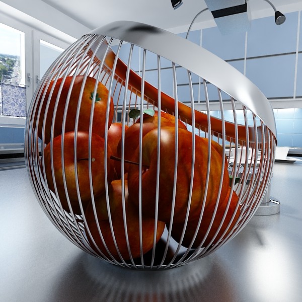 fruits & basket collection 2 3d model 3ds max fbx obj 133906