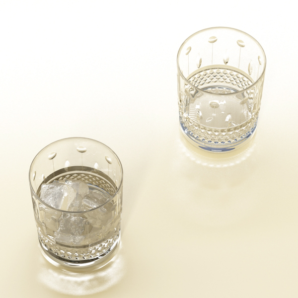 glassware collection – 9 glasses and cups 3d model 3ds max fbx obj 140513