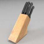 Modern Knife Block by EYEspy66, Download free STL model