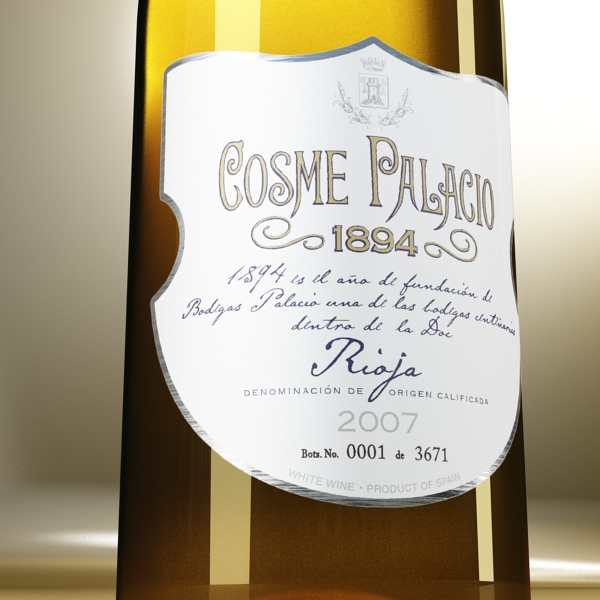 white wine bottle and cup 2 3d model 3ds max fbx obj 145251