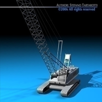 crane 3d model 3ds dxf c4d obj 82208