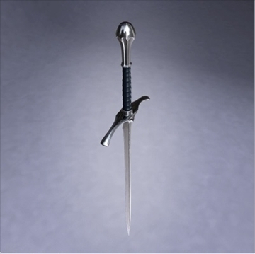glamdring sword 3d model 3ds dxf fbx c4d x obj 102437