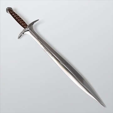 sting sword.zip 3d model 3ds dxf fbx c4d x obj 96875