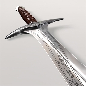 sting sword.zip 3d model 3ds dxf fbx c4d x obj 96878