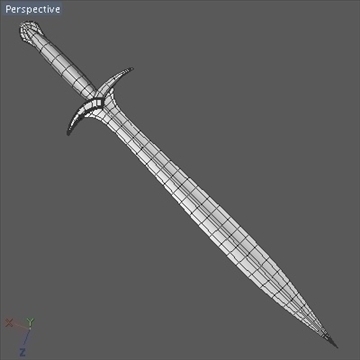 sting sword.zip 3d model 3ds dxf fbx c4d x obj 96881