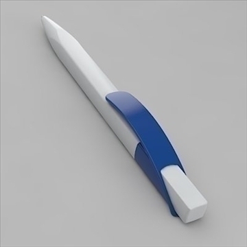 writing pen 3d model 3ds 3dm obj other 103082