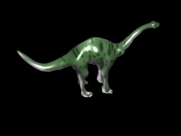 aptosaurus 3d model 3ds blend lwo obj 90918