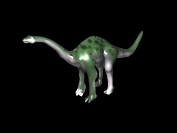 aptosaurus 3d model 3ds blend lwo obj 90924