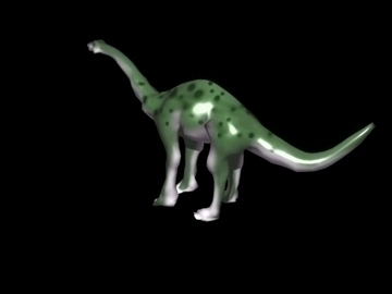 aptosaurus 3d model 3ds blend lwo obj 90925