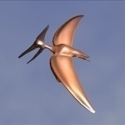 pterosaur 3d model 3ds max blend lwo obj 109692