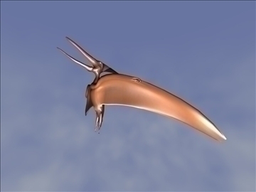 pterosaur 3d model 3ds max blend lwo obj 109698