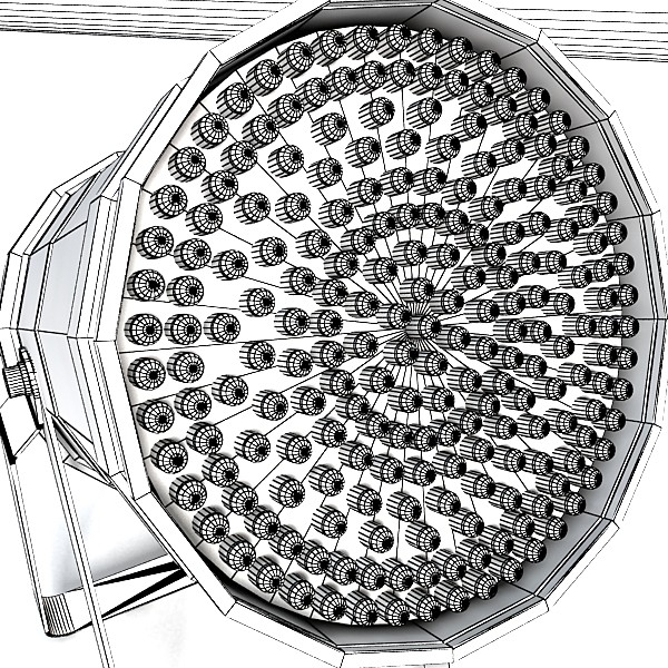 circle truss with stage lights high detai 3d model max fbx obj 130891