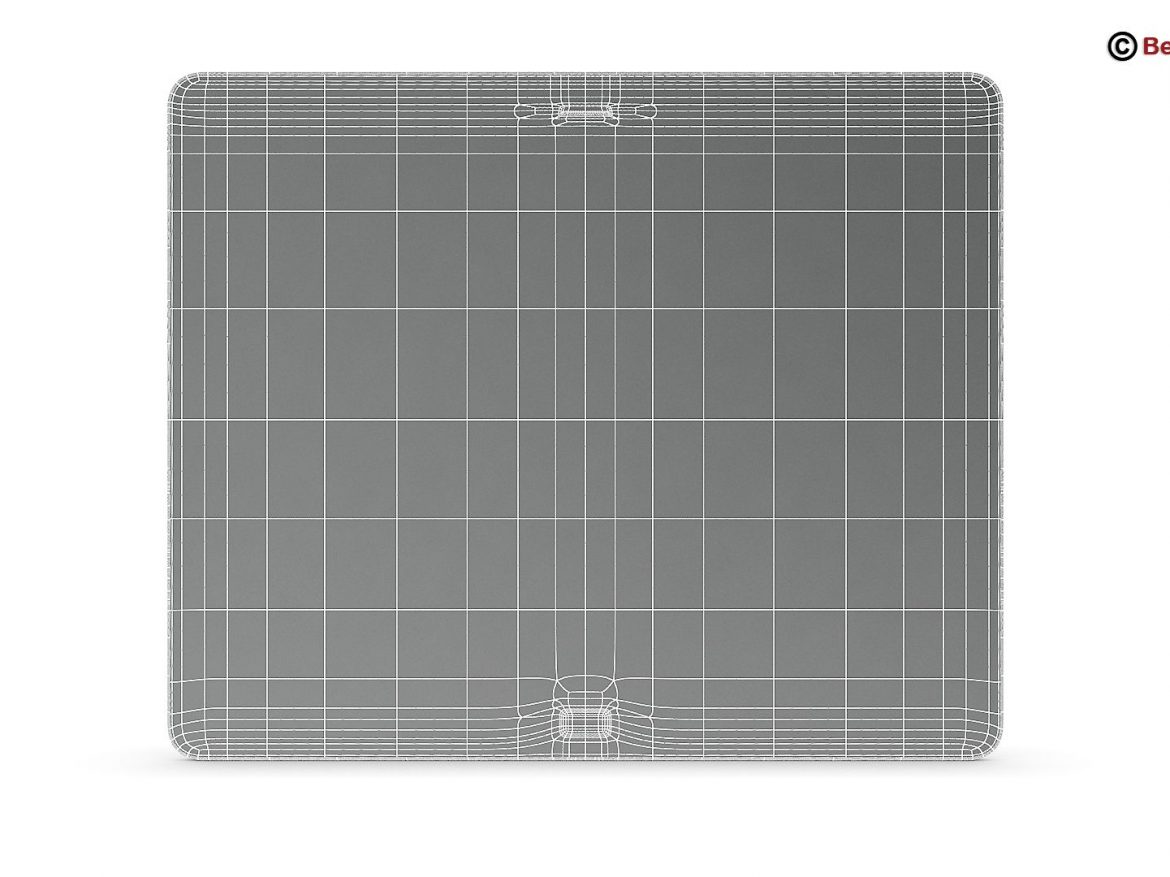 generic tablet 9.7 inch 3d model 3ds max fbx c4d lwo ma mb obj 162912