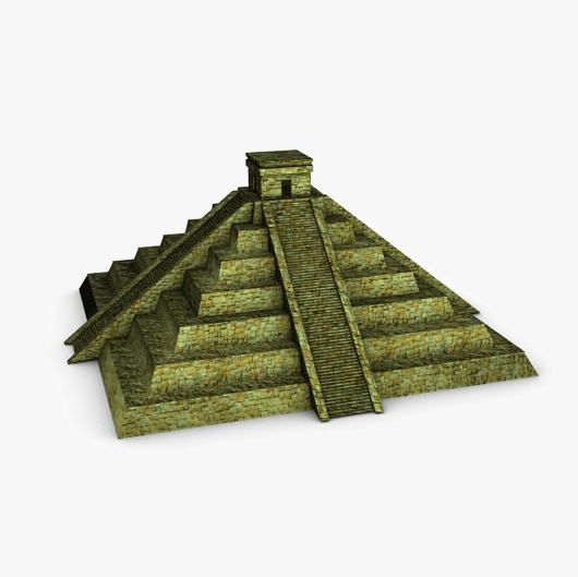 ancient pyramid 3d model 3ds max fbx c4d obj 138596