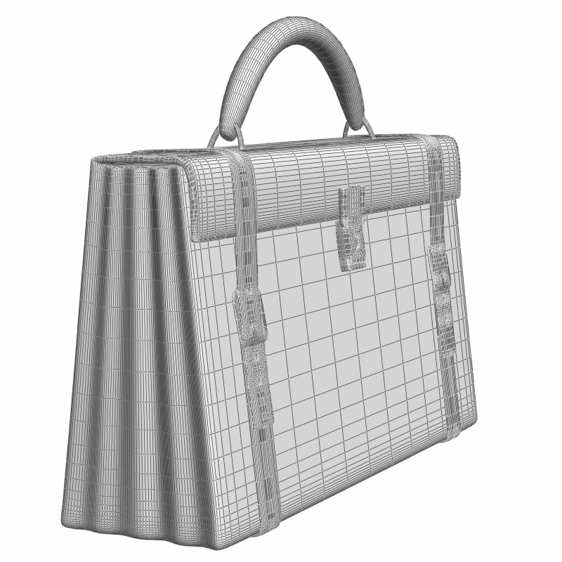 briefcase 3d model obj 147551