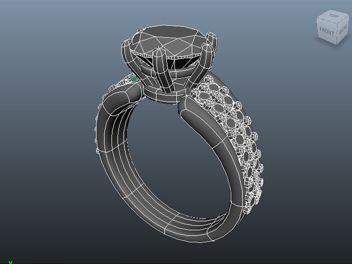 Men Ring 3D model 3D printable | CGTrader