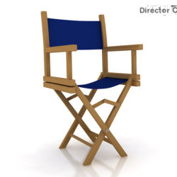 director chair 3d model 3ds max obj 115368