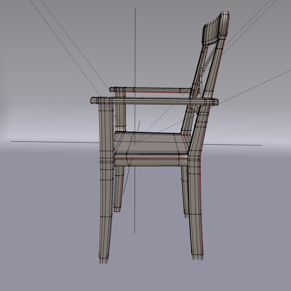 ikea kitchen chaie ingolf 3d model fbx blend dae obj 118851