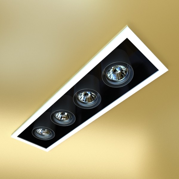 10 halogen lamp collection 3d model 3ds max dwg obj 134802