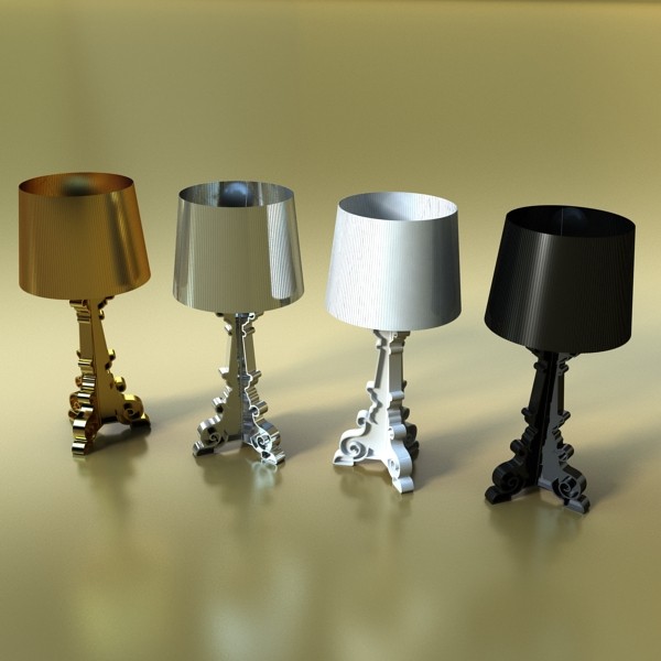 43 lamps mega pack 3d model 3ds max fbx obj 135654