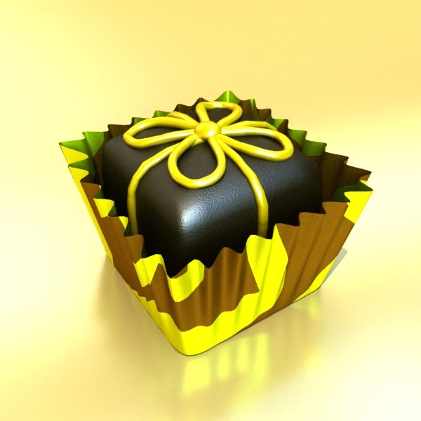 chocolate candy assortment high res 3d model max obj 132452