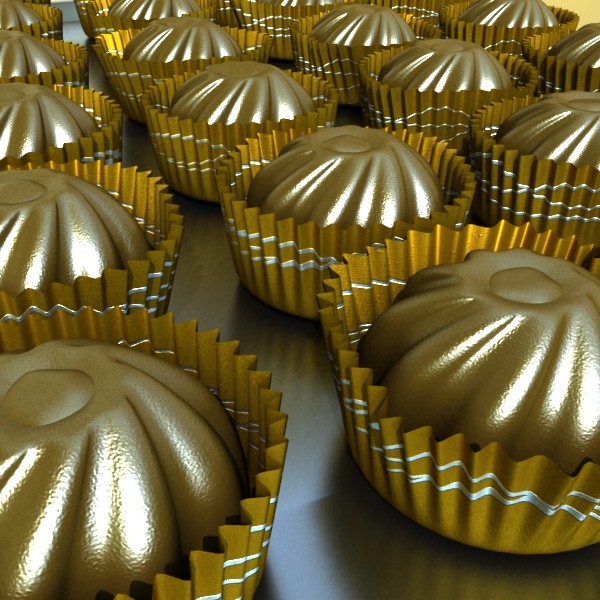 chocolate candy assortment high res 3d model max obj 132466