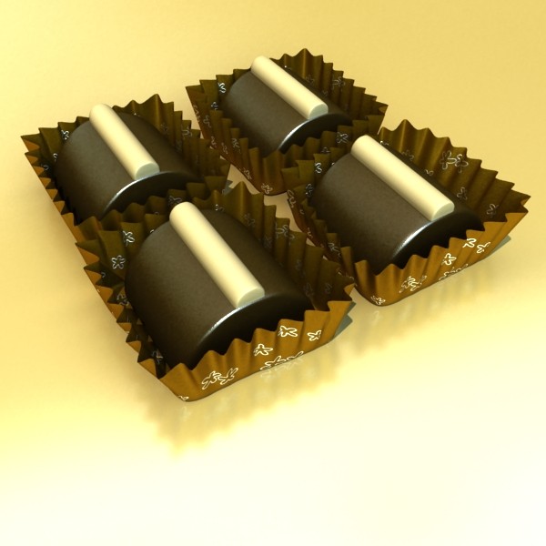 chocolate candy assortment high res 3d model max obj 132494