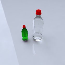 coke bottle 3d model ma mb obj 124739