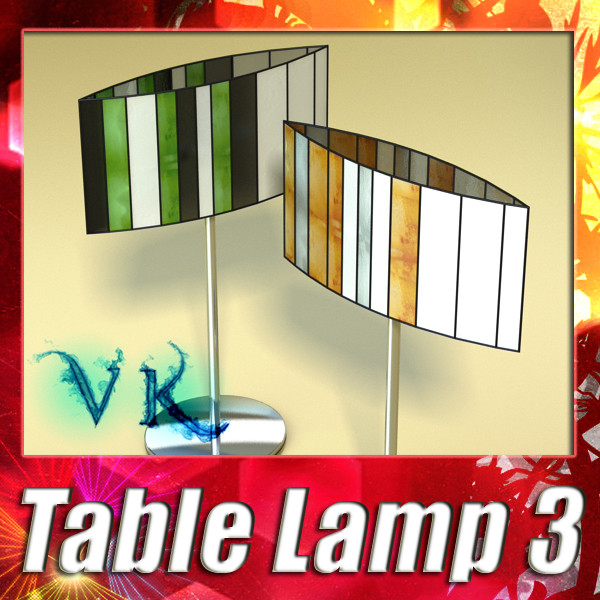 modern table lamp 03 sophie 3d model 3ds max fbx obj 135405