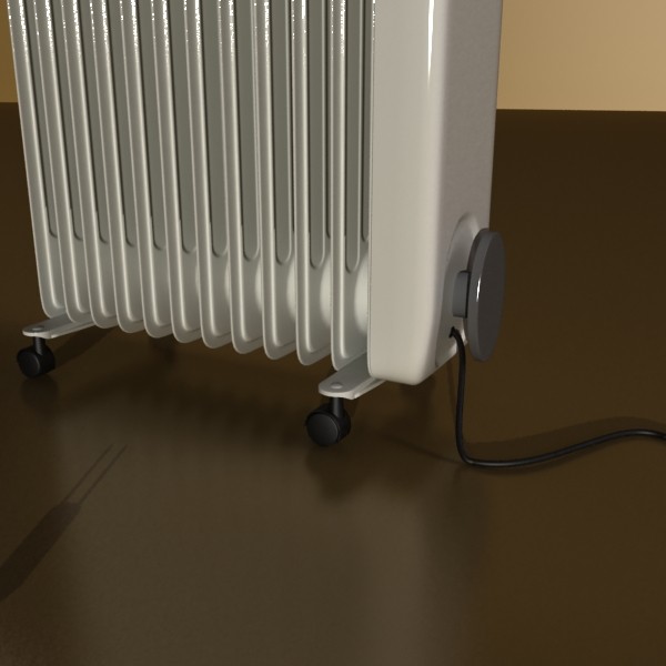 portable radiator high detailed 3d model max fbx obj 131543