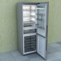 samsung refrigerator 3d model max 156228