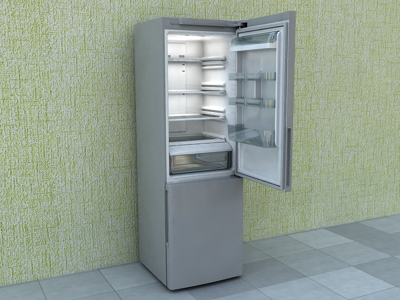 samsung refrigerator 3d model max 156230