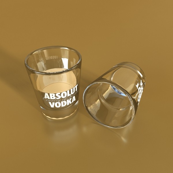 vodka absolut collection 3d model 3ds max fbx obj 136003