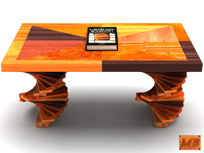 wood parquet table 3d model max 147791
