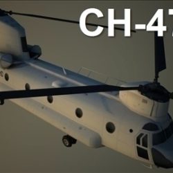 ch 47 chinook 3d model max 105802