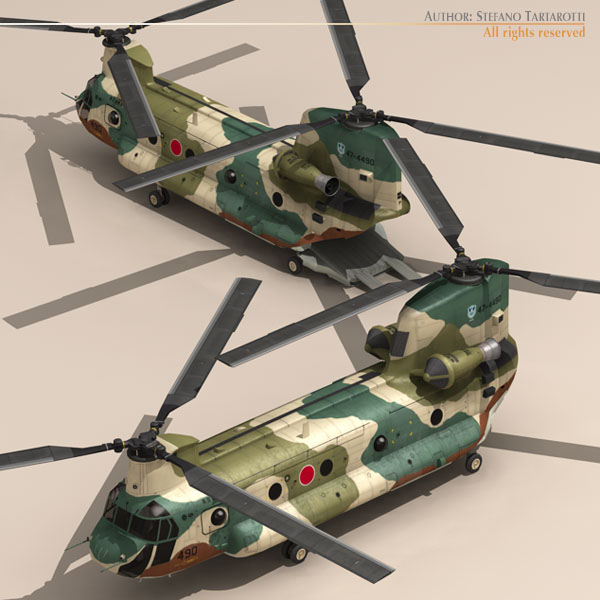 ch-47 jasdf 3d model 3ds dxf fbx c4d dae obj 118608