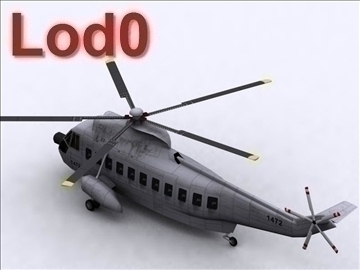 sikorsky s 61 3d model max 105835