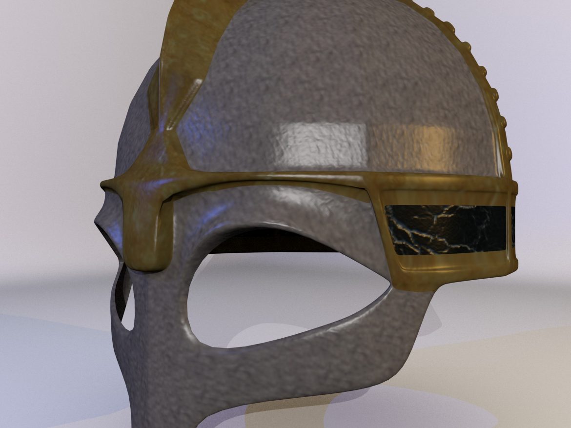 ancient viking helmet 3d model fbx blend dae obj 118086