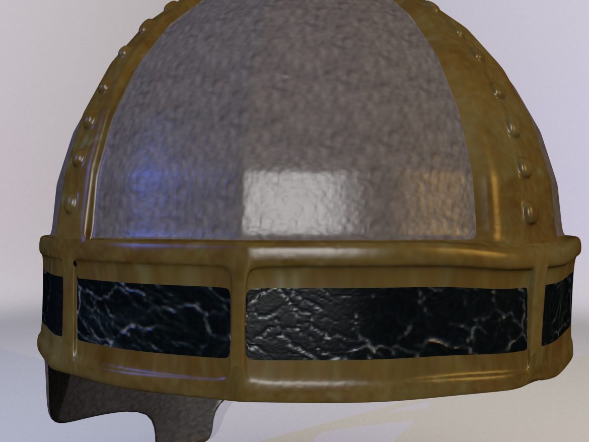 ancient viking helmet 3d model fbx blend dae obj 118089