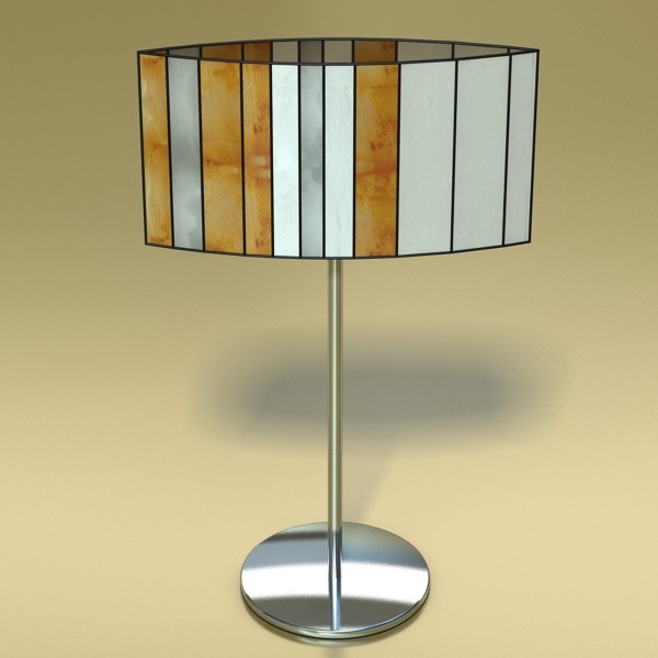 10 table lamps collection 3d model 3ds max fbx obj 135494