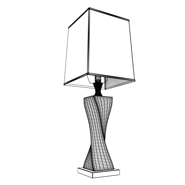 10 table lamps collection 3d model 3ds max fbx obj 135534