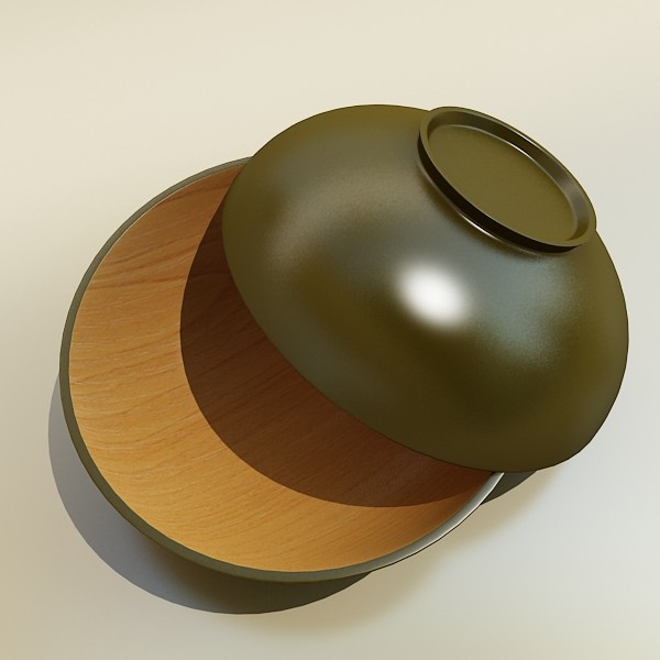 bowls collection 3d model 3ds max fbx obj 133747