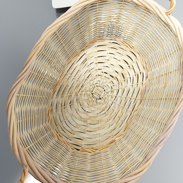 peaches in basket 3d model 3ds max fbx obj 132866