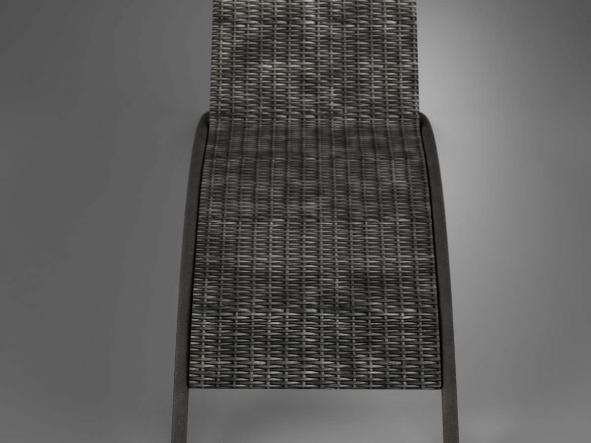sunbed chair 3d model 3ds max fbx c4d ma mb obj 162640