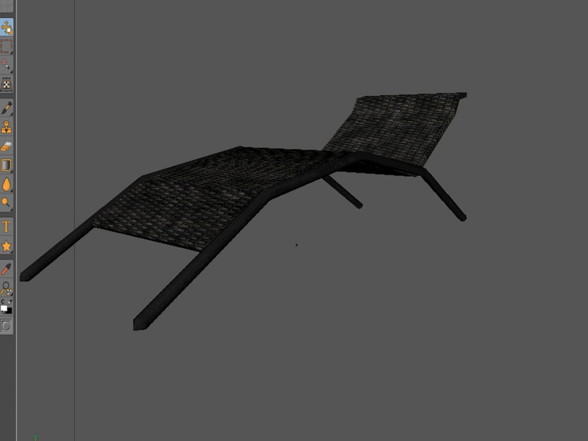 sunbed chair 3d model 3ds max fbx c4d ma mb obj 162650